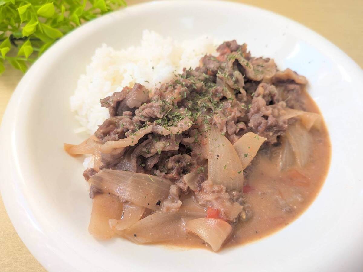 和田明日香さん「みそハヤシライス」