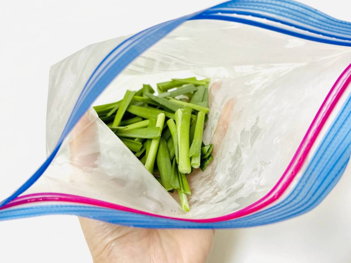 ニラの風味と食感を長持ちさせる保存方法