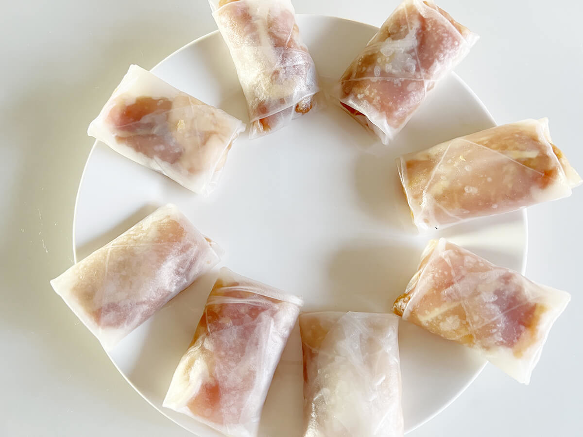 ケンミン食品「ライスペーパー唐揚げ」のレシピ