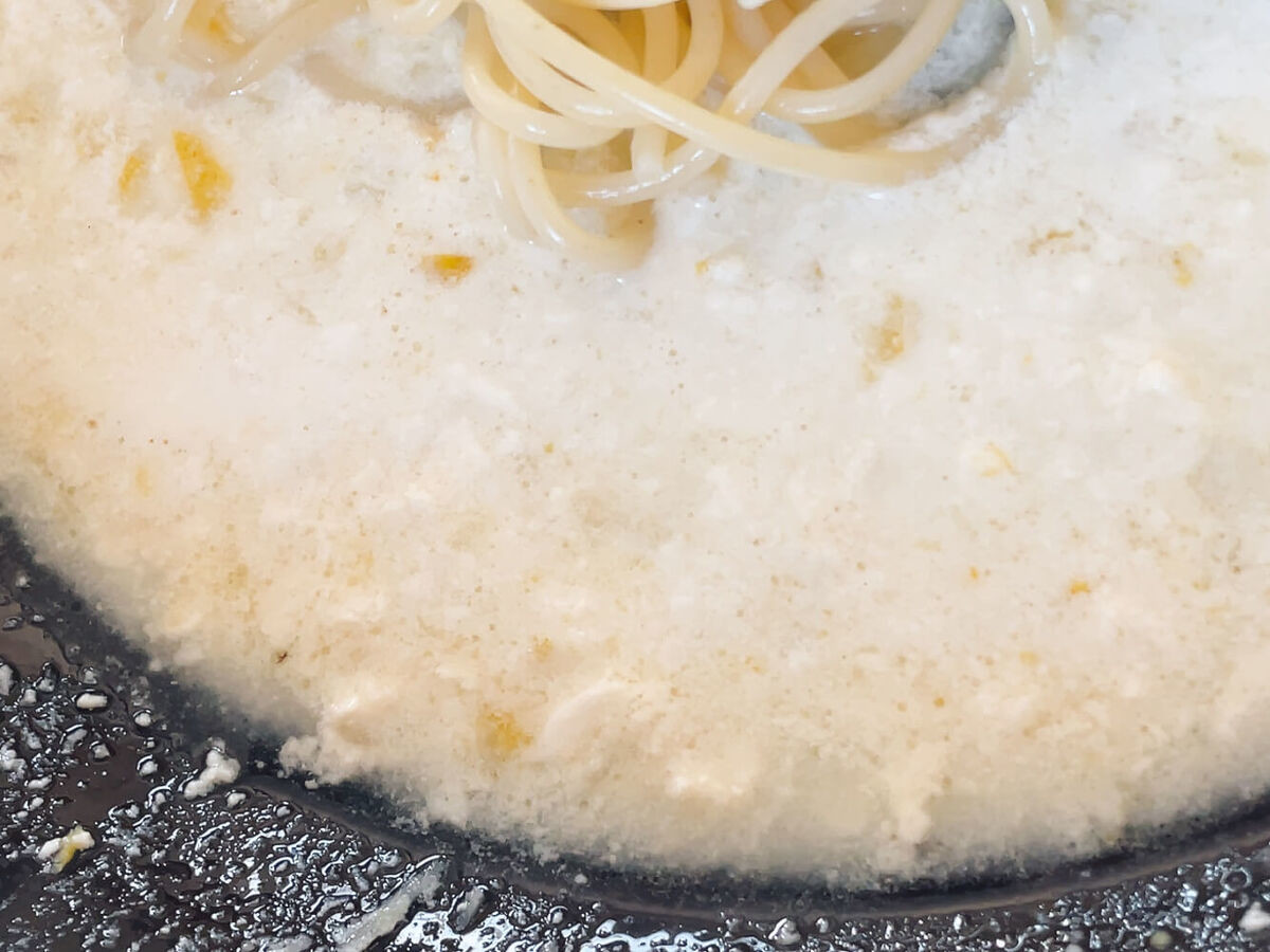 レモンSOYヨーグルトパスタ