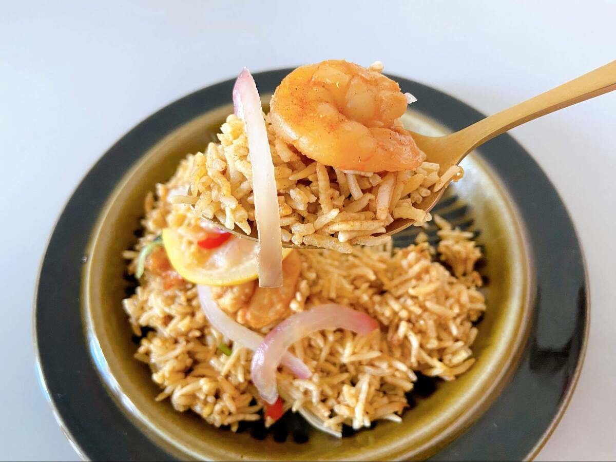 スパイス香る「えびのビリヤニ」