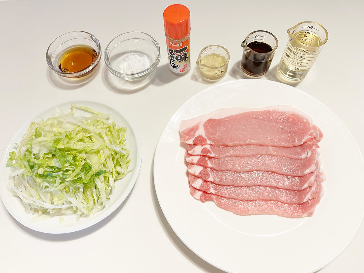 大原千鶴さん「豚のしょうが焼き」のレシピ