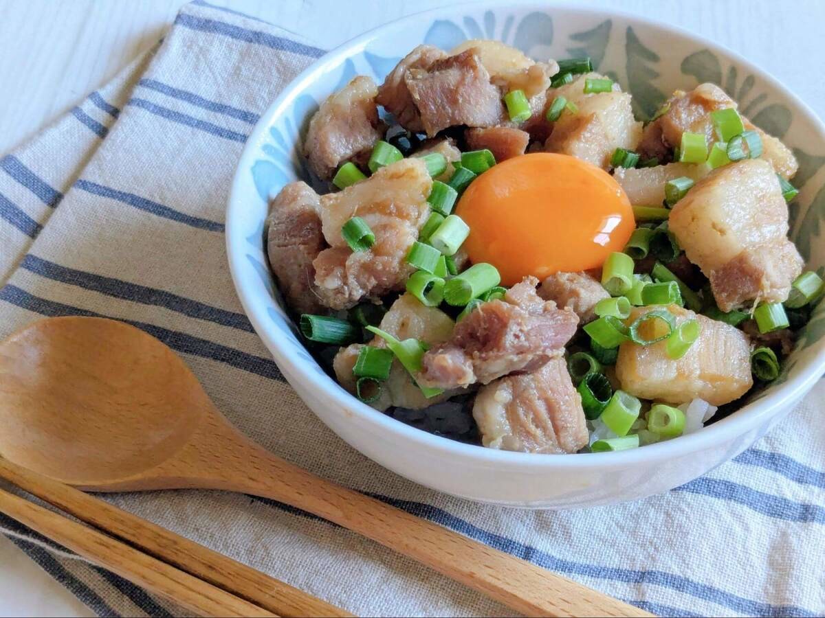 家事ヤロウ!!!公式「とろとろ角煮丼」のレシピ