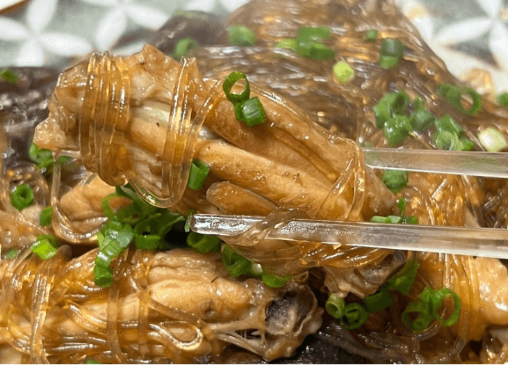 DAIGOも台所「干ししいたけと春雨の煮込み」