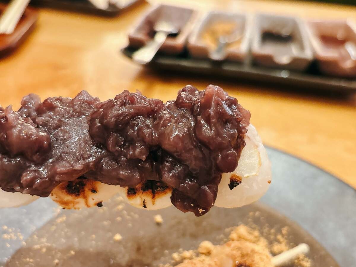 コメダの和喫茶「おかげ庵」のだんご三昧