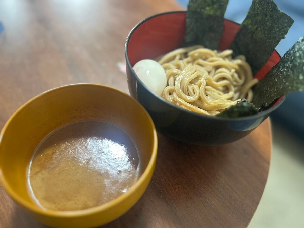 金の濃厚つけ麺