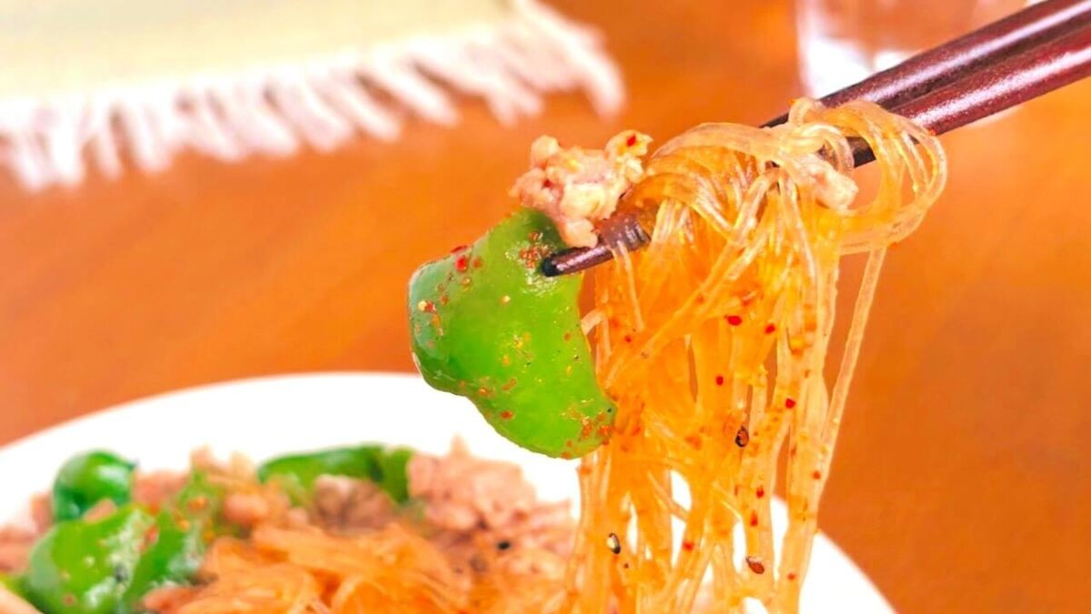 「爆速チャプチェ」のレシピ