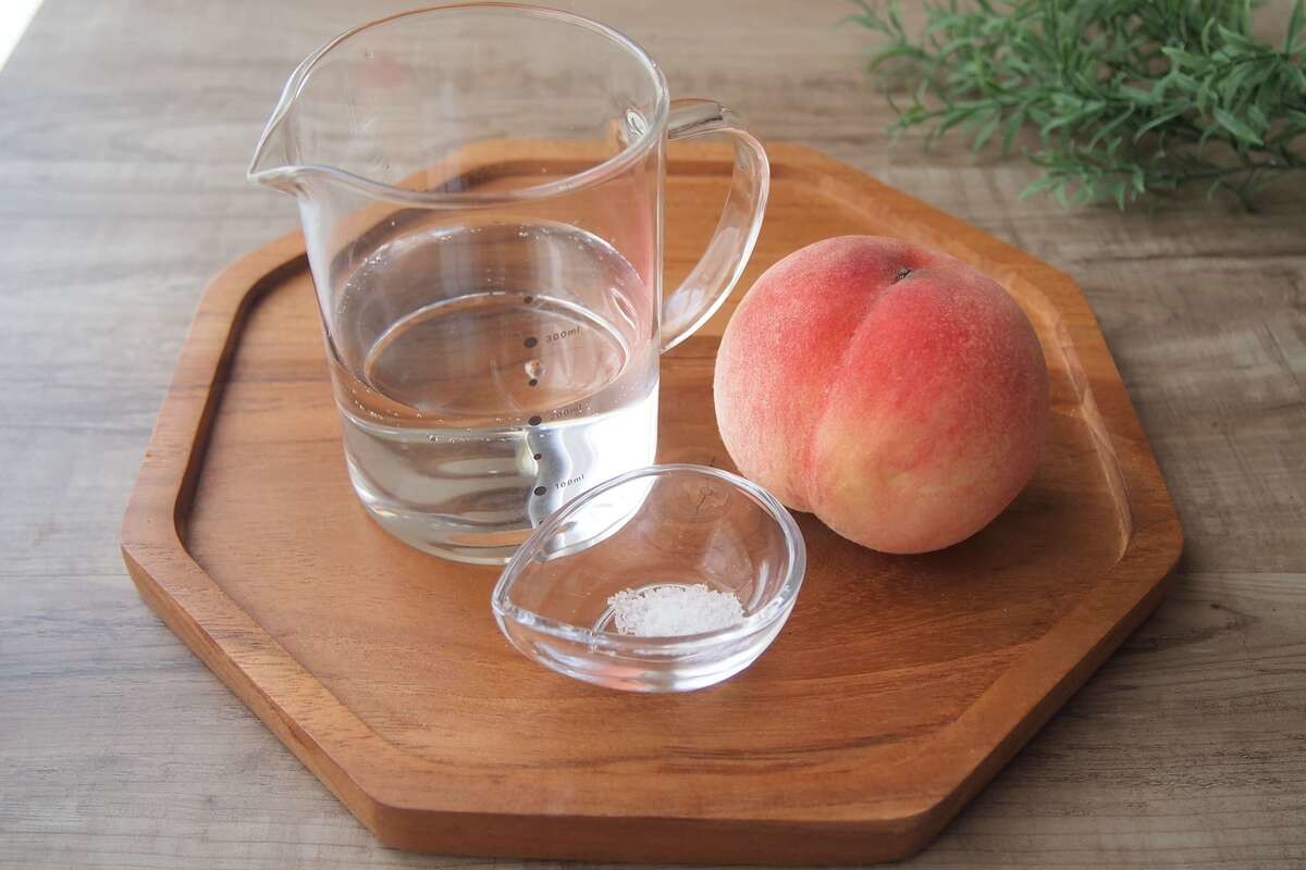 桃の変色、どうやって防ぐ！？