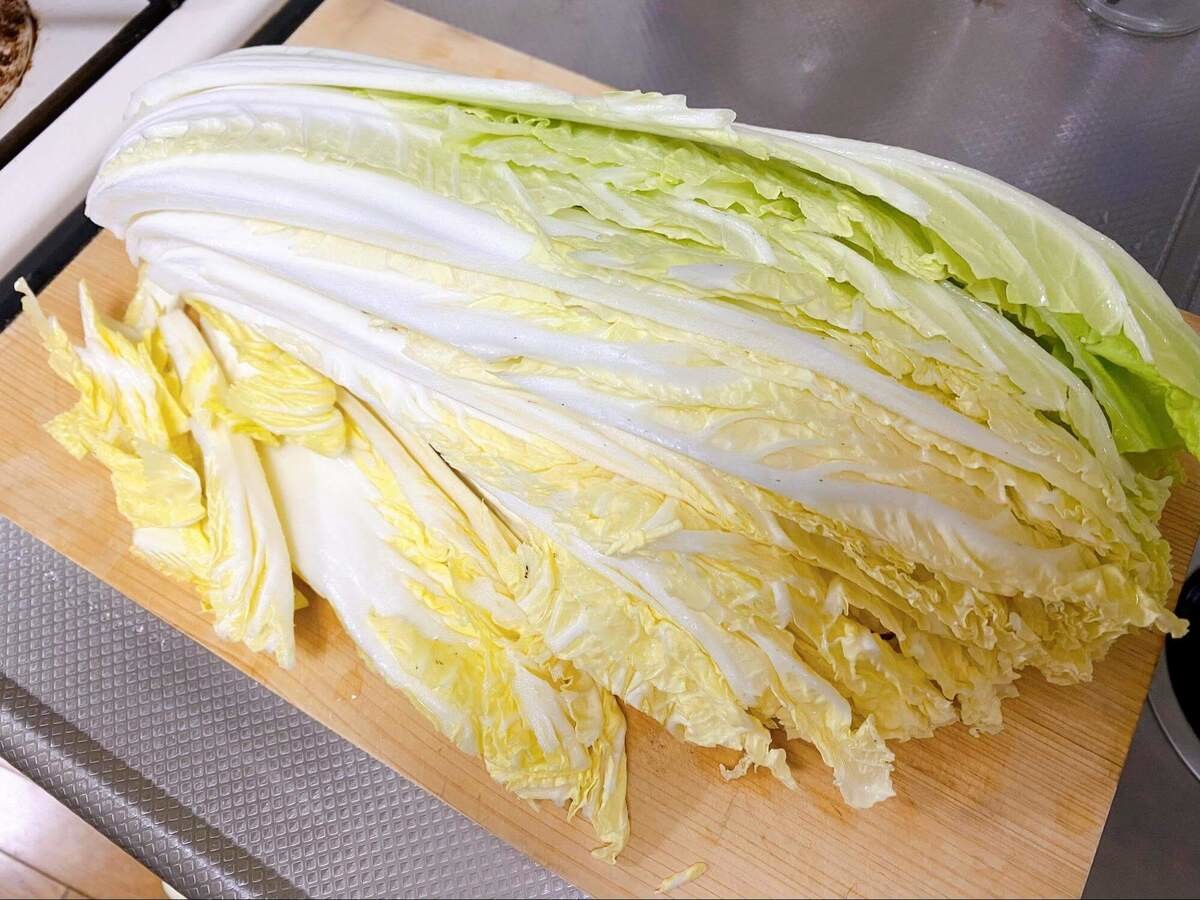 長谷川あかりさん「白菜とウインナーの昆布バターポトフ」