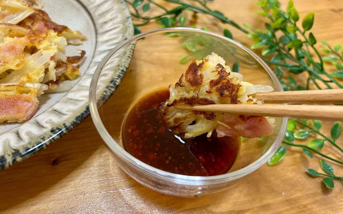 もやしのチヂミ