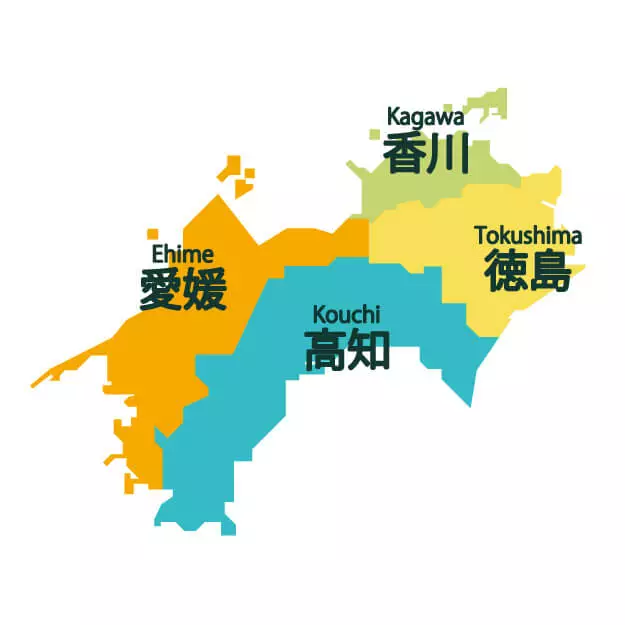四国4県