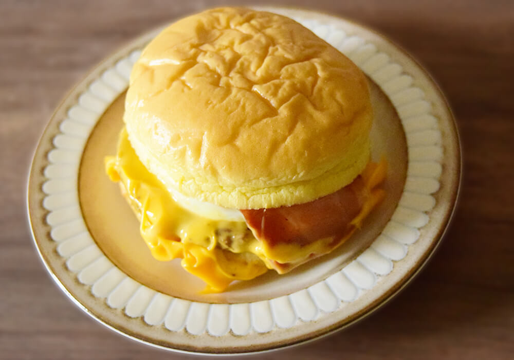 マクドナルド「とろ旨すき焼き月見」