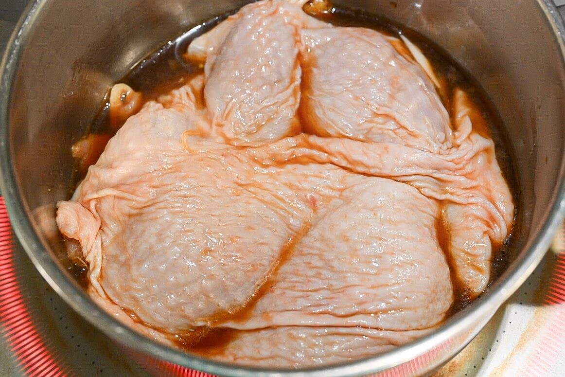 「鶏もも肉のしょうゆ煮」
