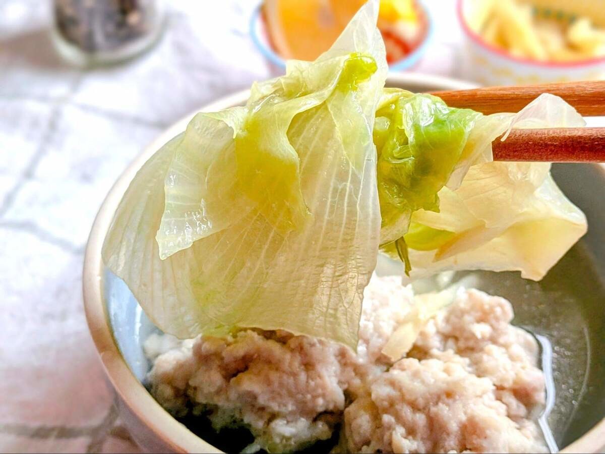 ふわふわつくねスープ