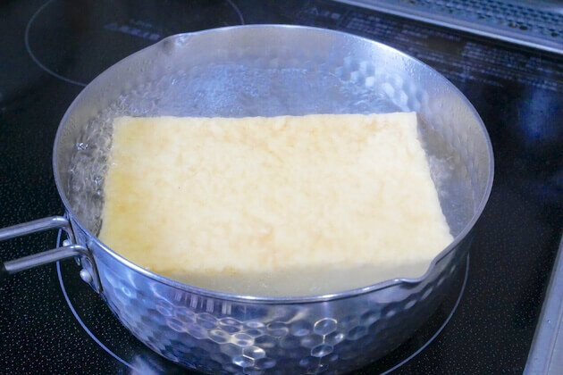 豚肉と厚揚げの味噌煮