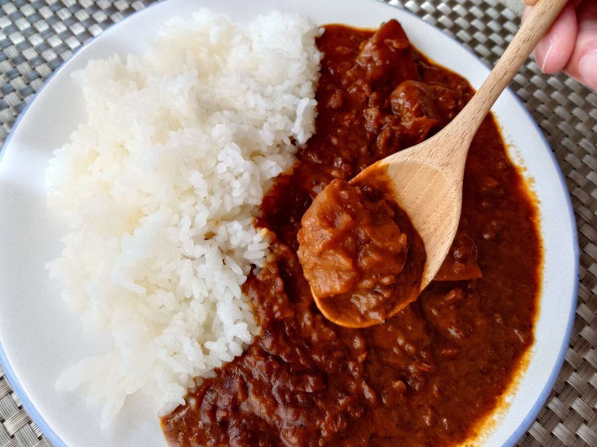【1位】新宿中村屋「インドカリー濃厚ビーフ」