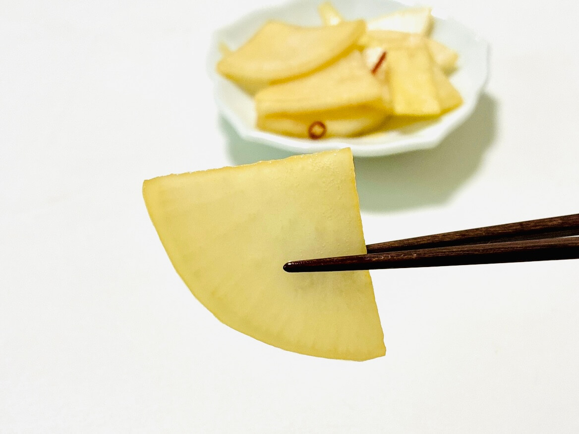 父直伝！ポリ袋に入れるだけ「大根の浅漬け」