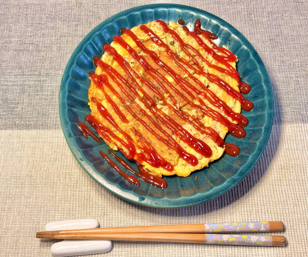 スパニッシュ白菜オムレツ