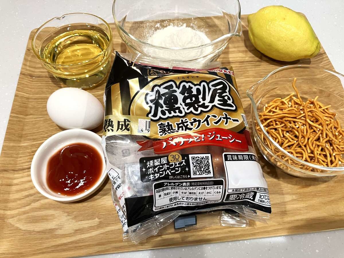 丸大食品「ウインナーのベビースターラーメン衣揚げ」