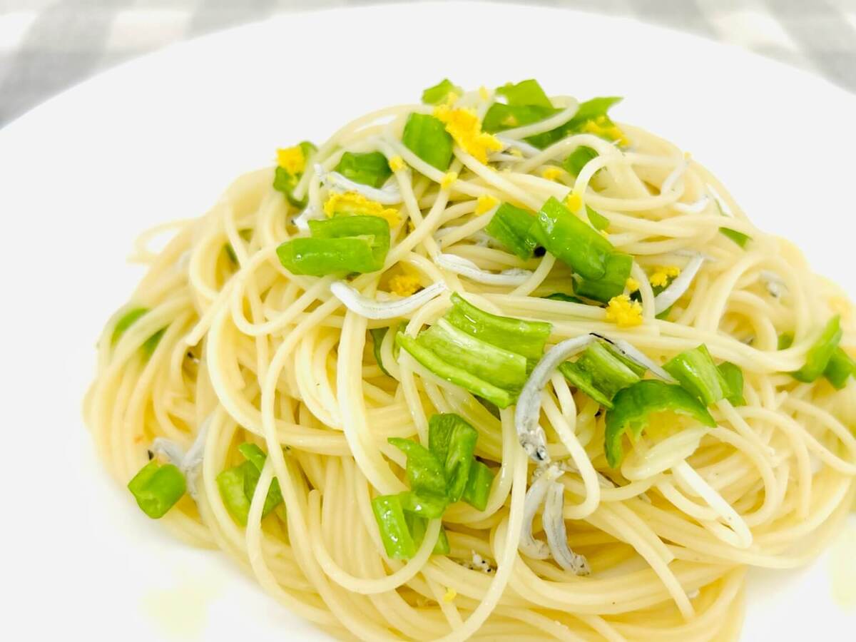渡辺有子さん「ししとうとレモンの冷たいパスタ」