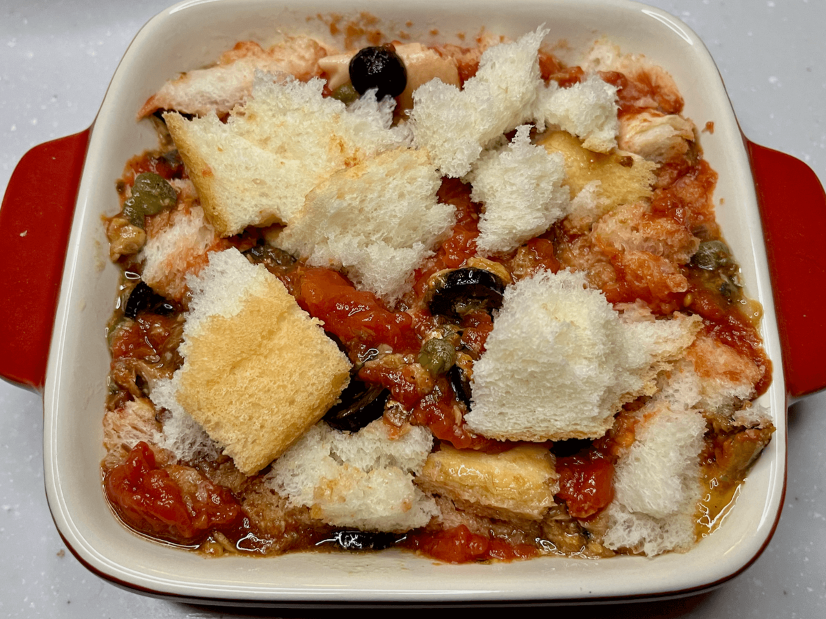 和田明日香さん「缶詰パングラタン」のレシピ