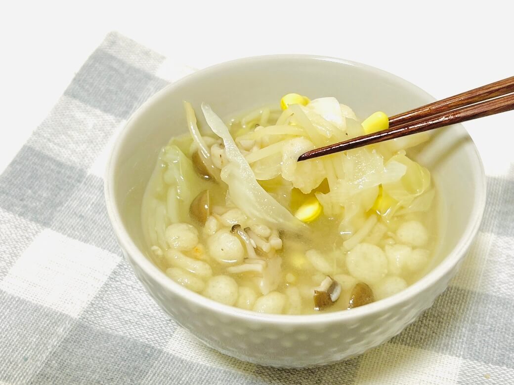 いつもの味噌汁にちょい足し