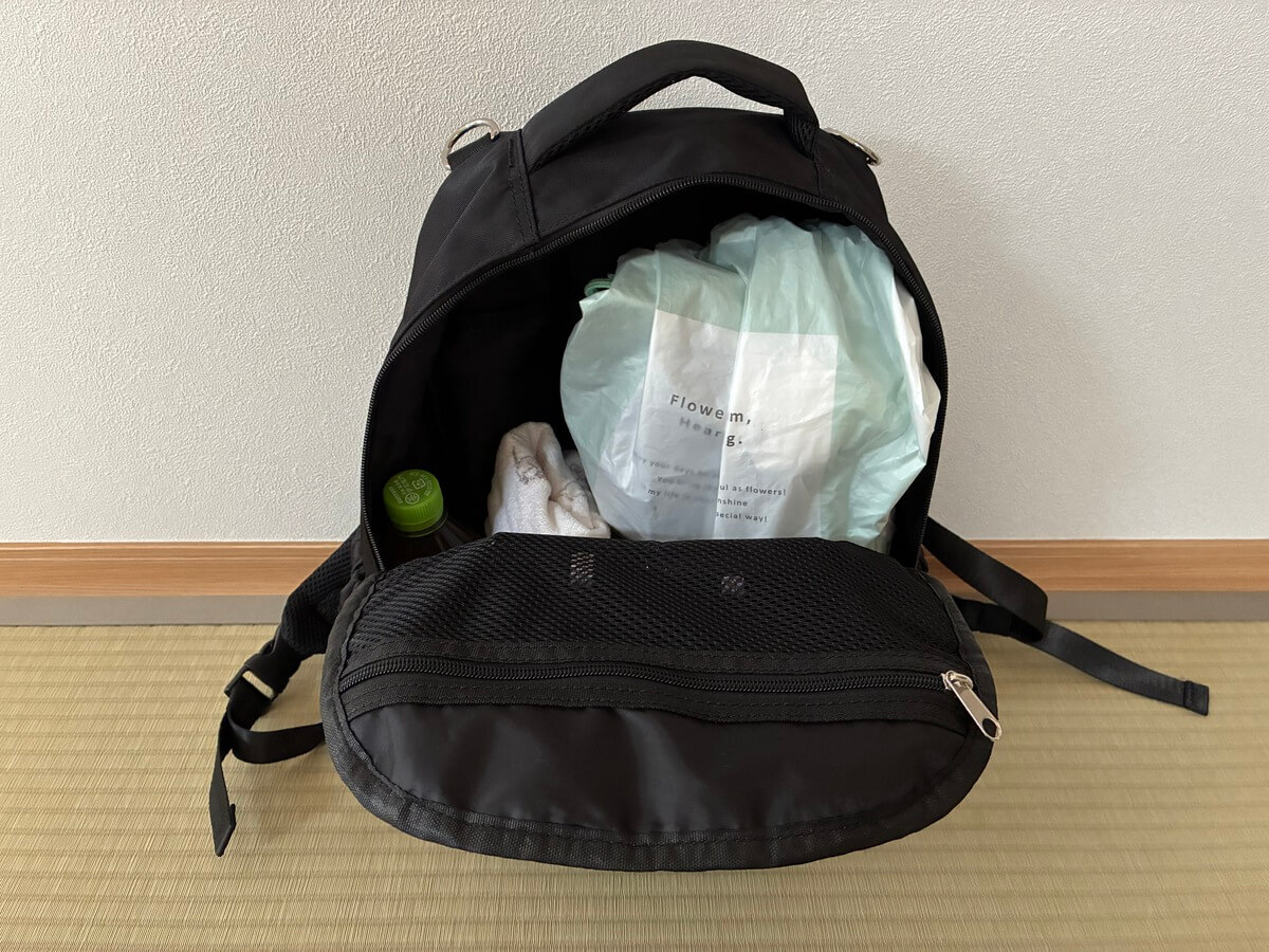 ワークマン『軽量3レイヤーポケットマザーズリュック』