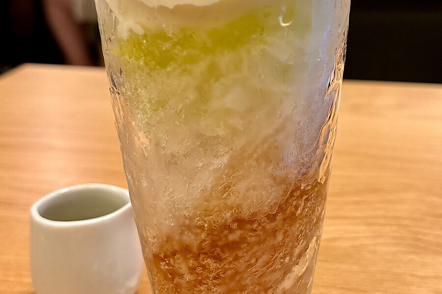 【おかげ庵】おすすめ夏季限定メニュー「ごくしゃり」