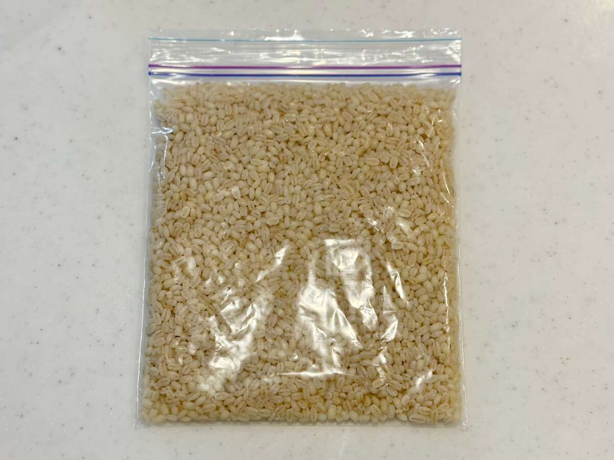 「ゆでもち麦」の保存方法