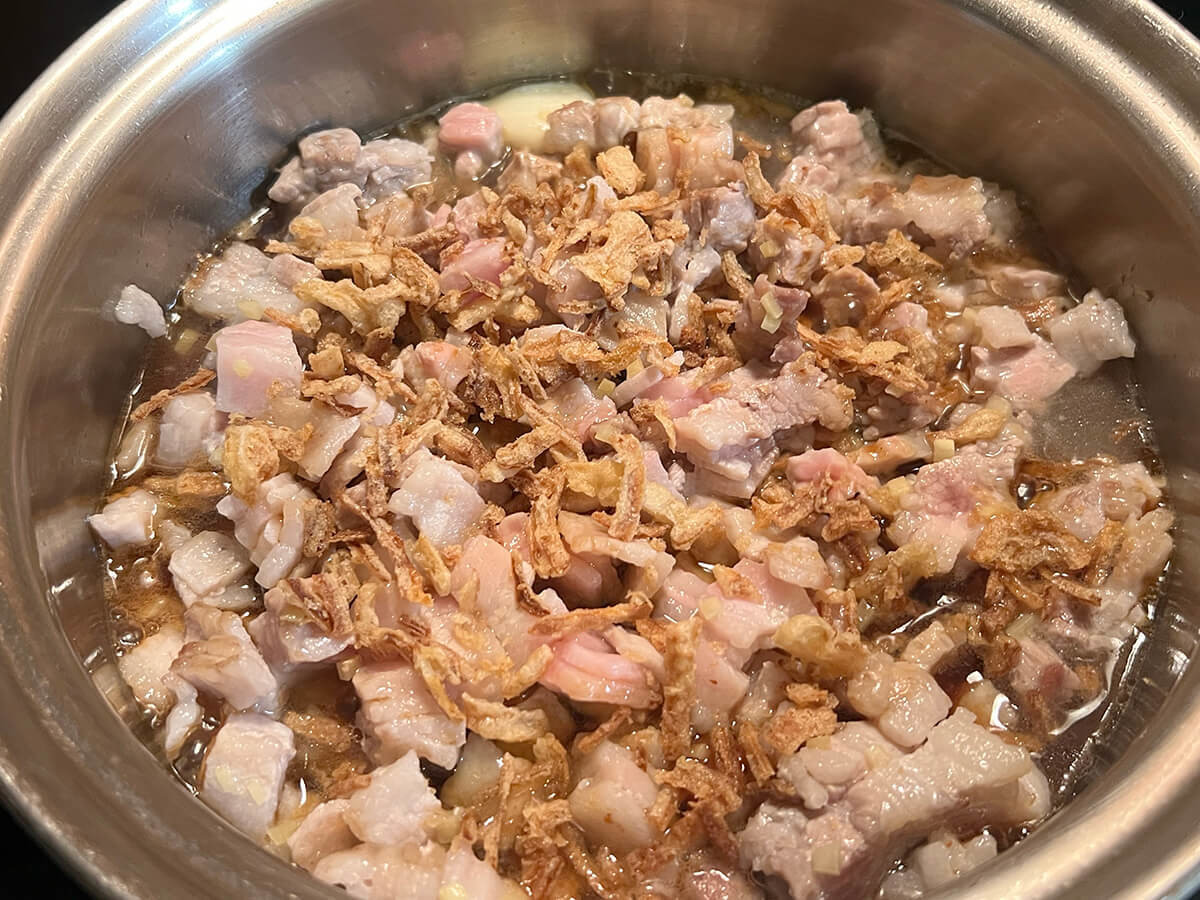 時間の都合のルーローハン