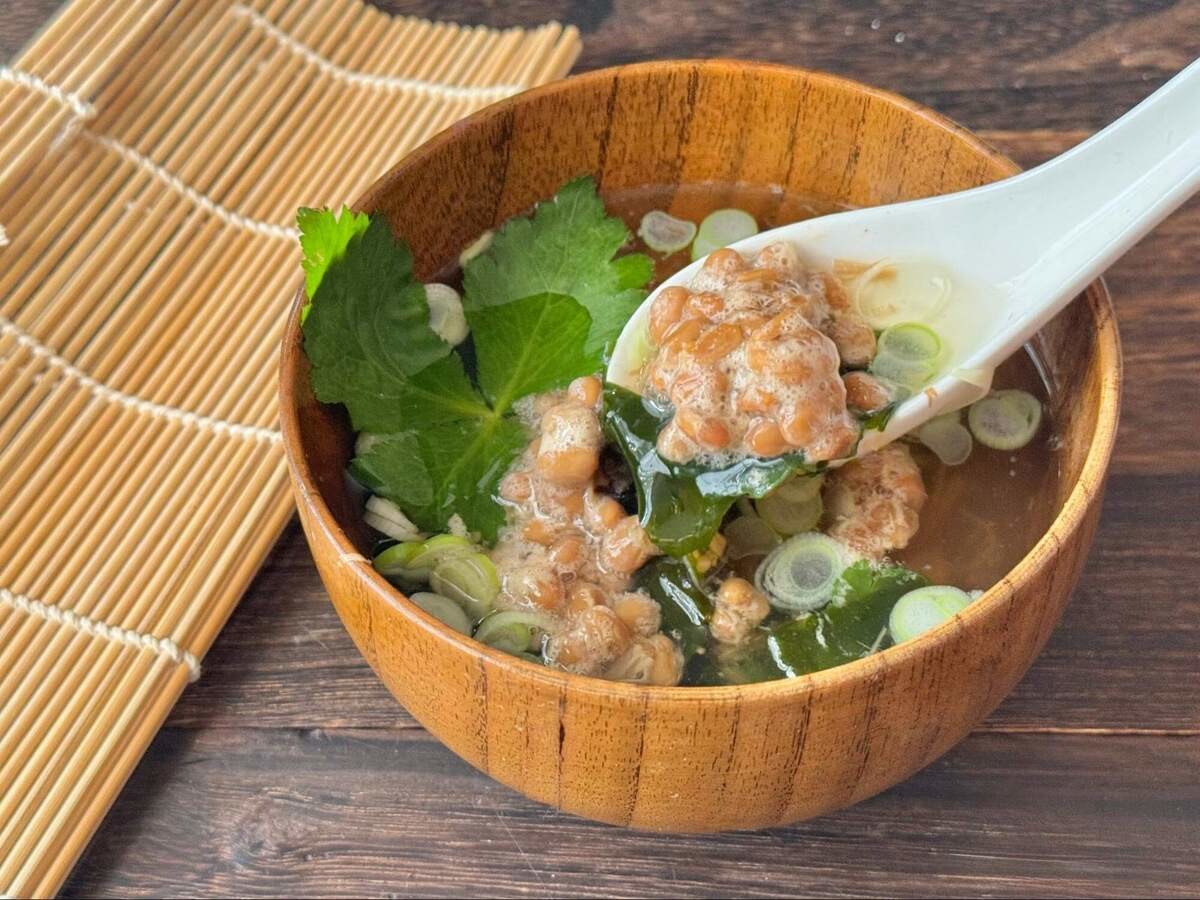 和田明日香さん「即席余り物お吸い物」