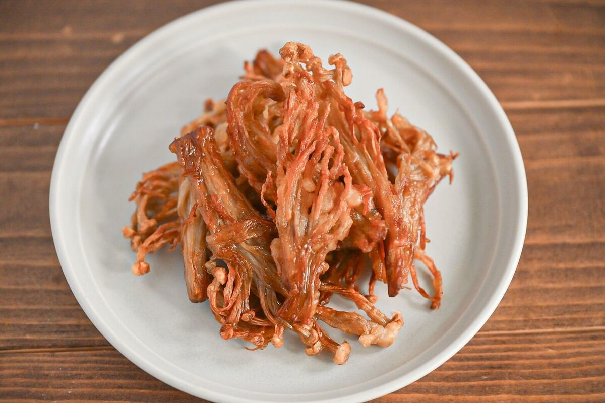 「えのきの唐揚げ」