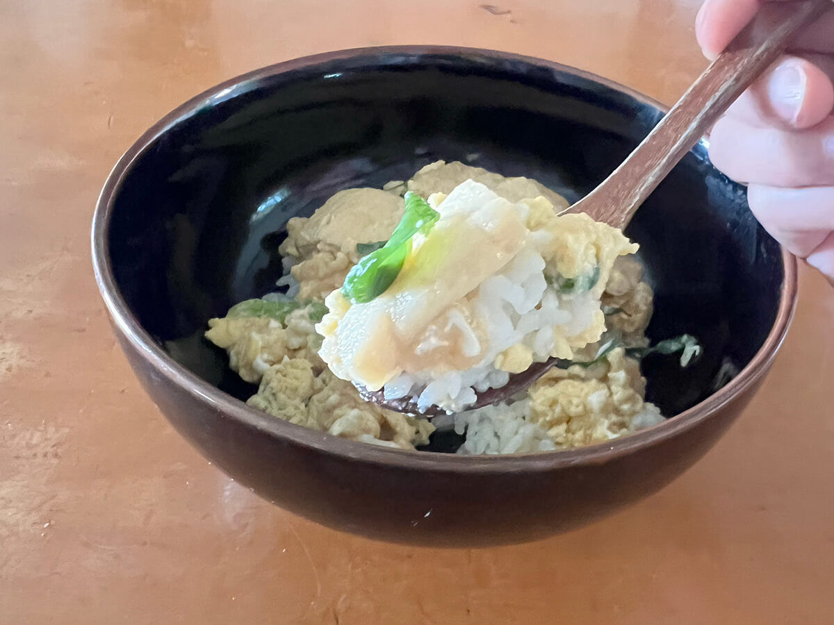 大原千鶴さん「衣笠丼」のレシピ