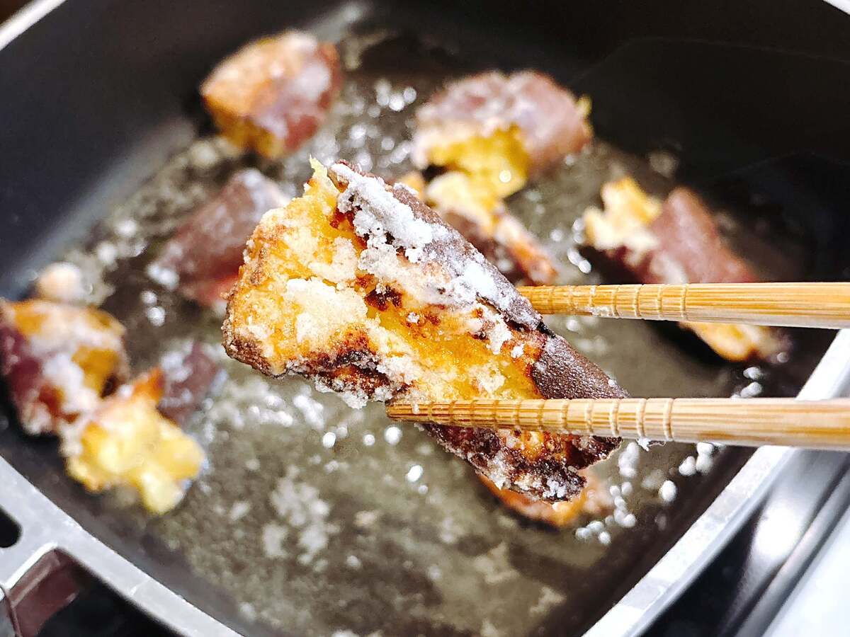まりこさん「ザクザク焼き芋」
