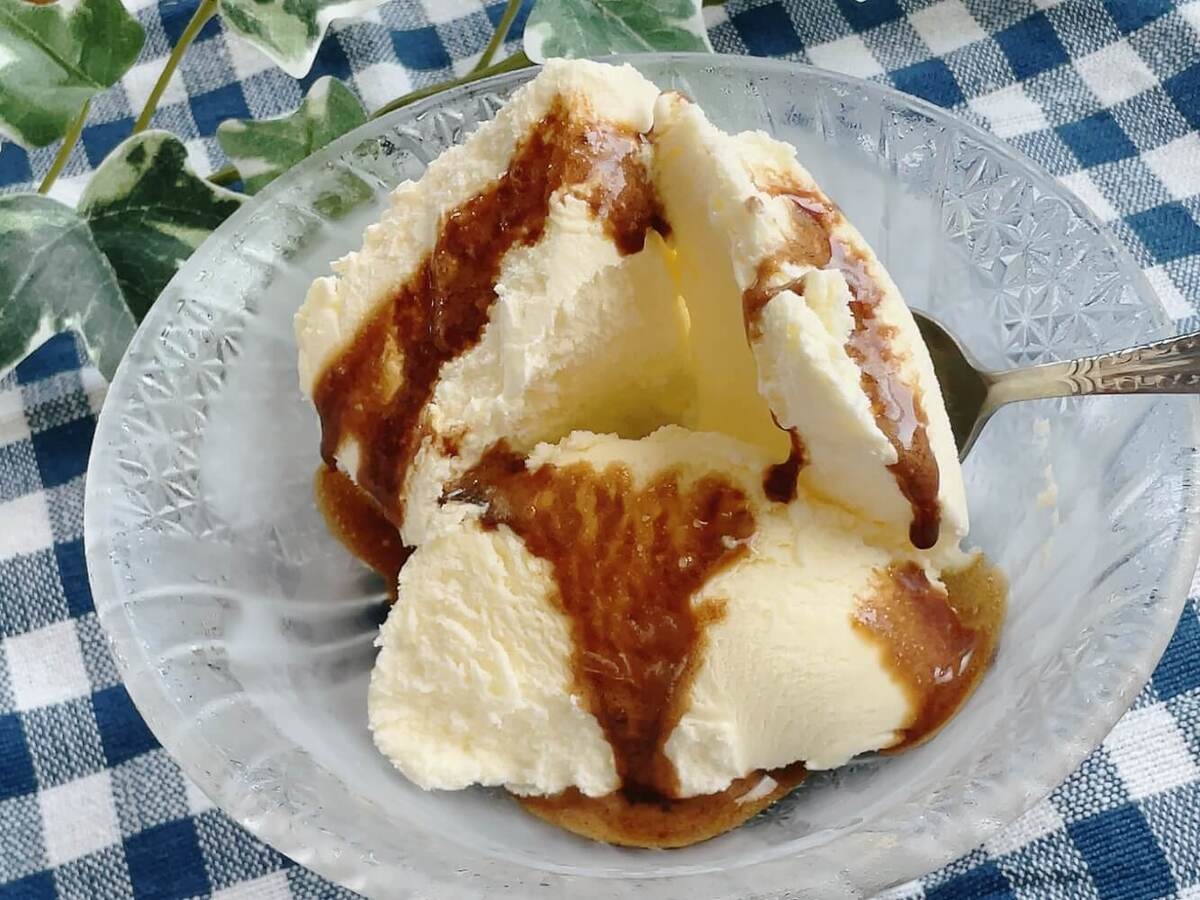 バニラアイスのアレンジレシピ