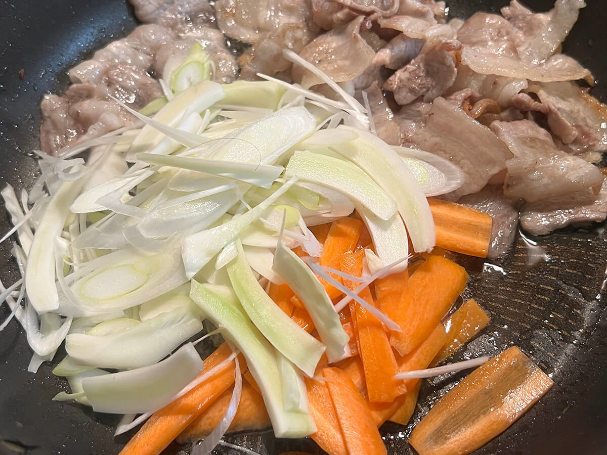 味の素さん「白焼きうどん」のレシピ