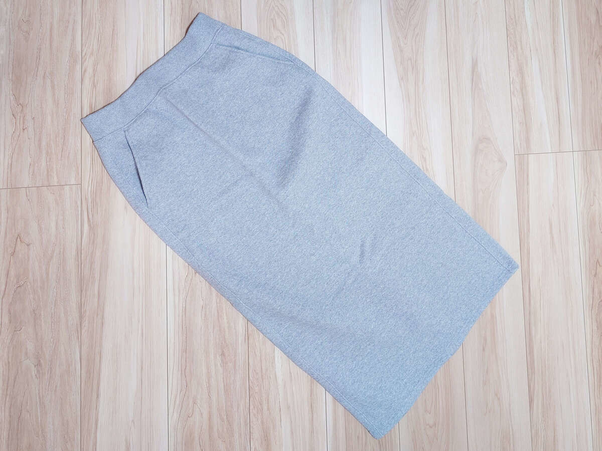 「ヘビーウェイトスウェットナロースカート」