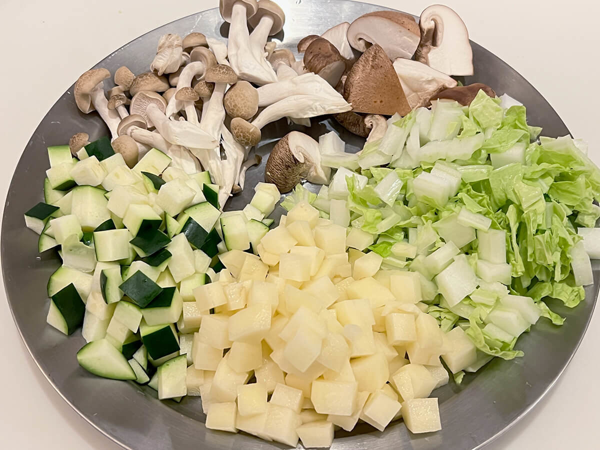 落合務さん「ミネストローネ」