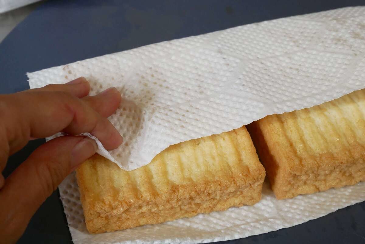 厚揚げの射込み煮
