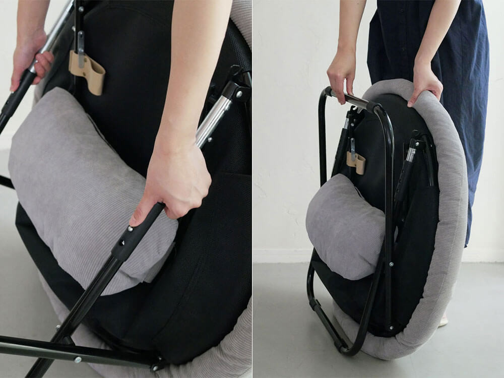 Hinata Life】2way フォールディングチェア ひなたライフ