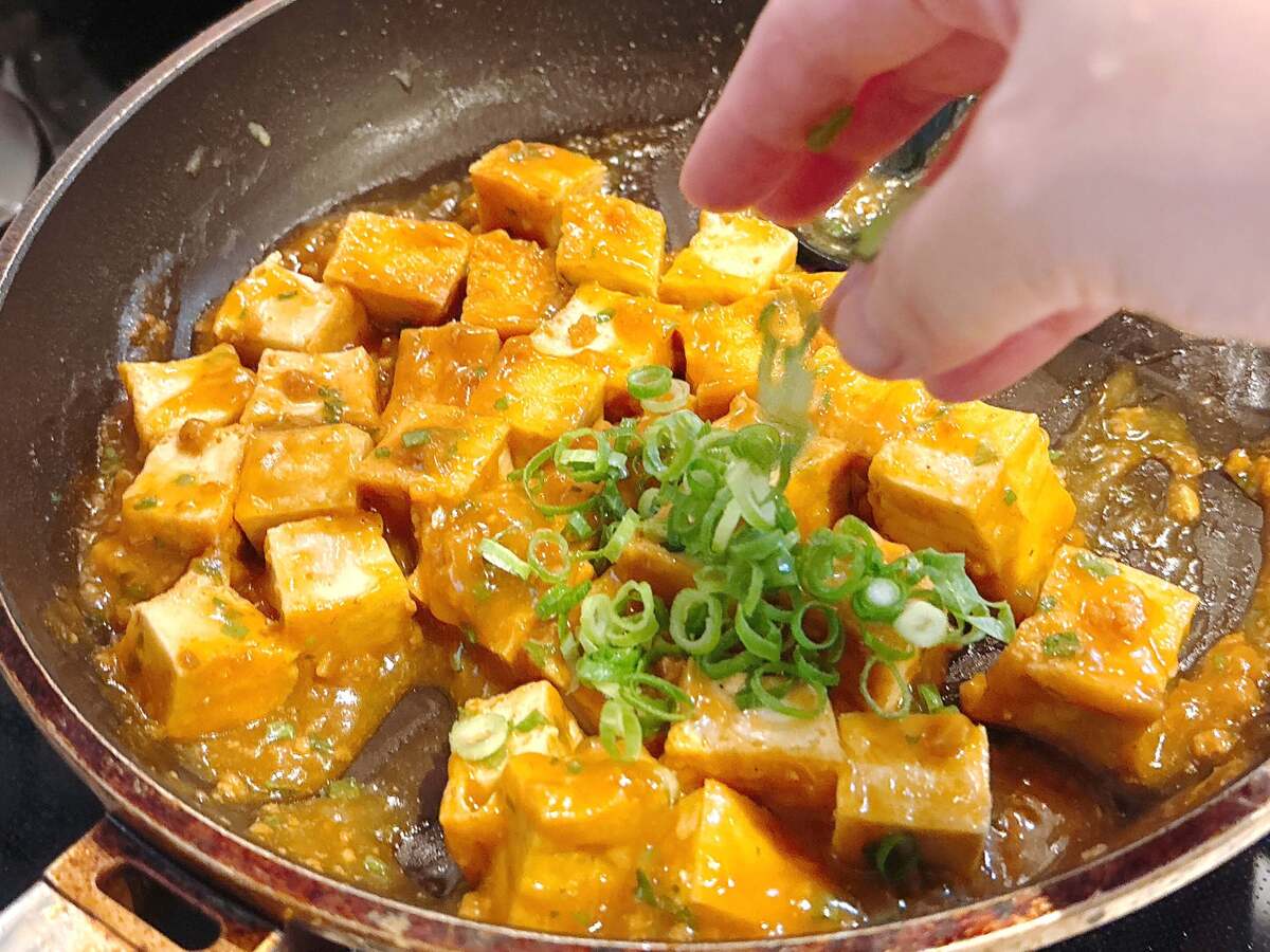 「厚揚げ麻婆豆腐」の作り方