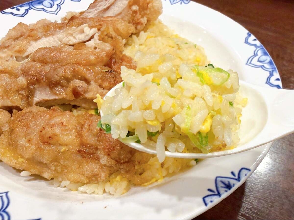 【バーミヤン】「台湾大からあげチャーハン」を実食