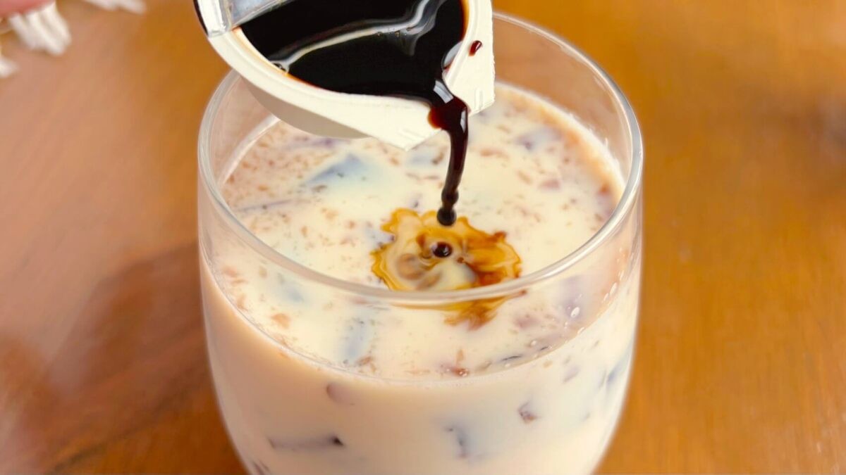 コーヒーゼリーカフェオレ