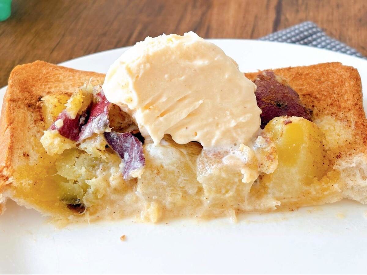 ヘコパン芋アイス