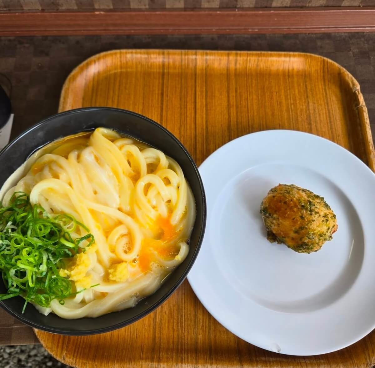 釜玉発祥のうどん店「山越うどん」（香川県綾歌郡）