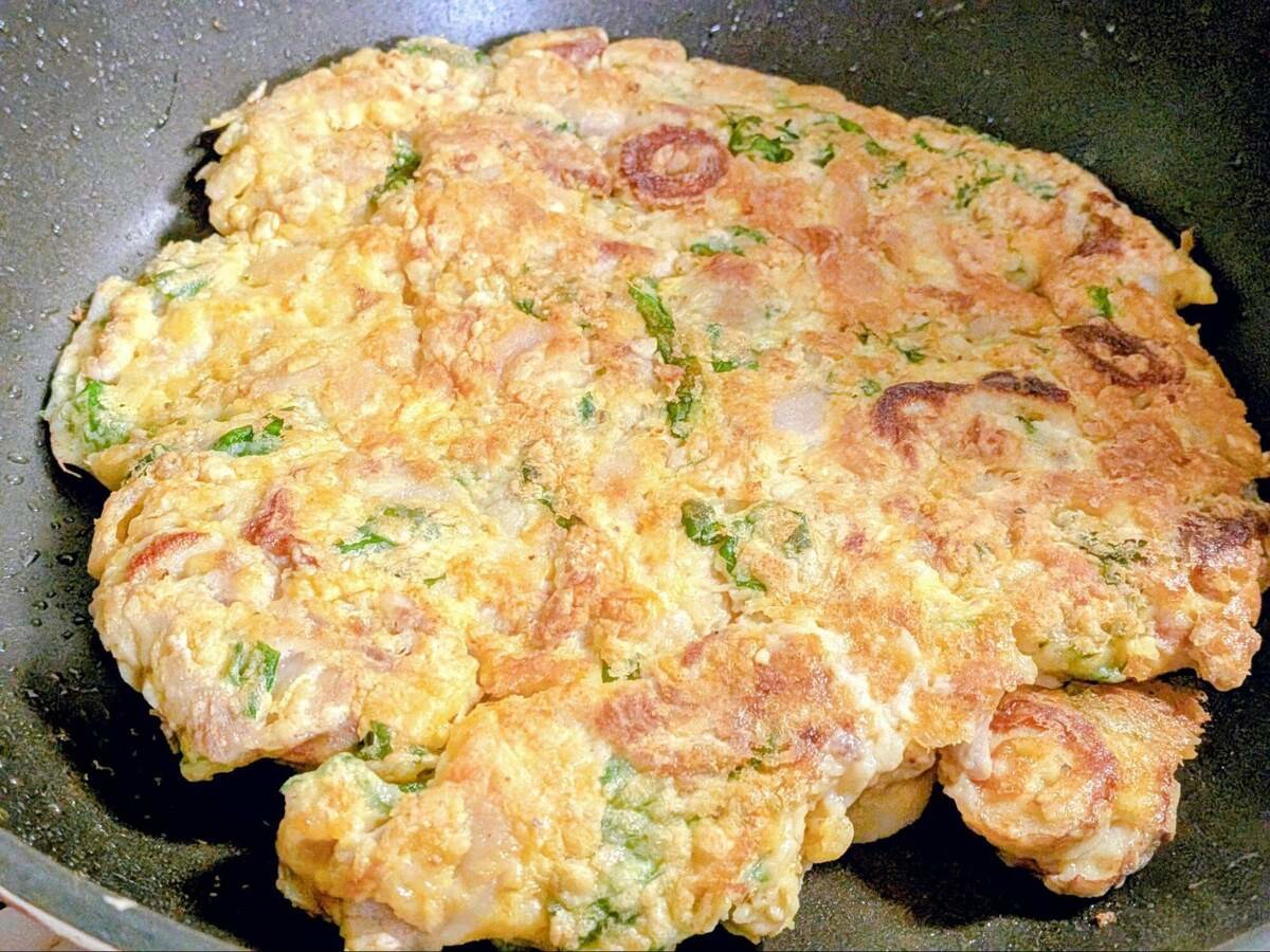 豚肉とちくわのシソ焼き