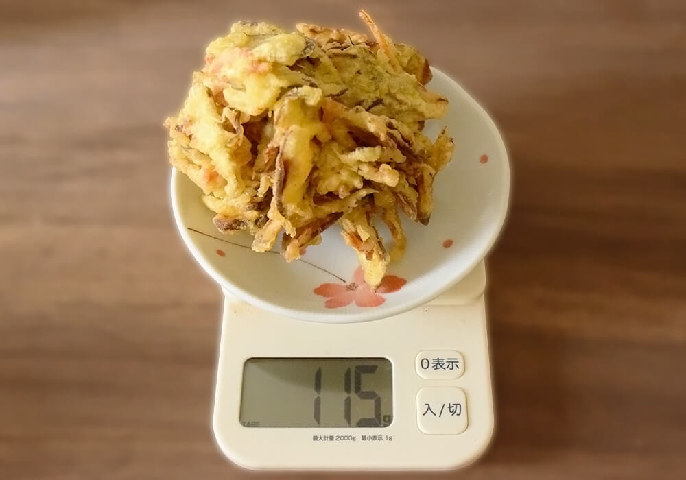 丸亀製麺「ごぼうのかき揚げ」