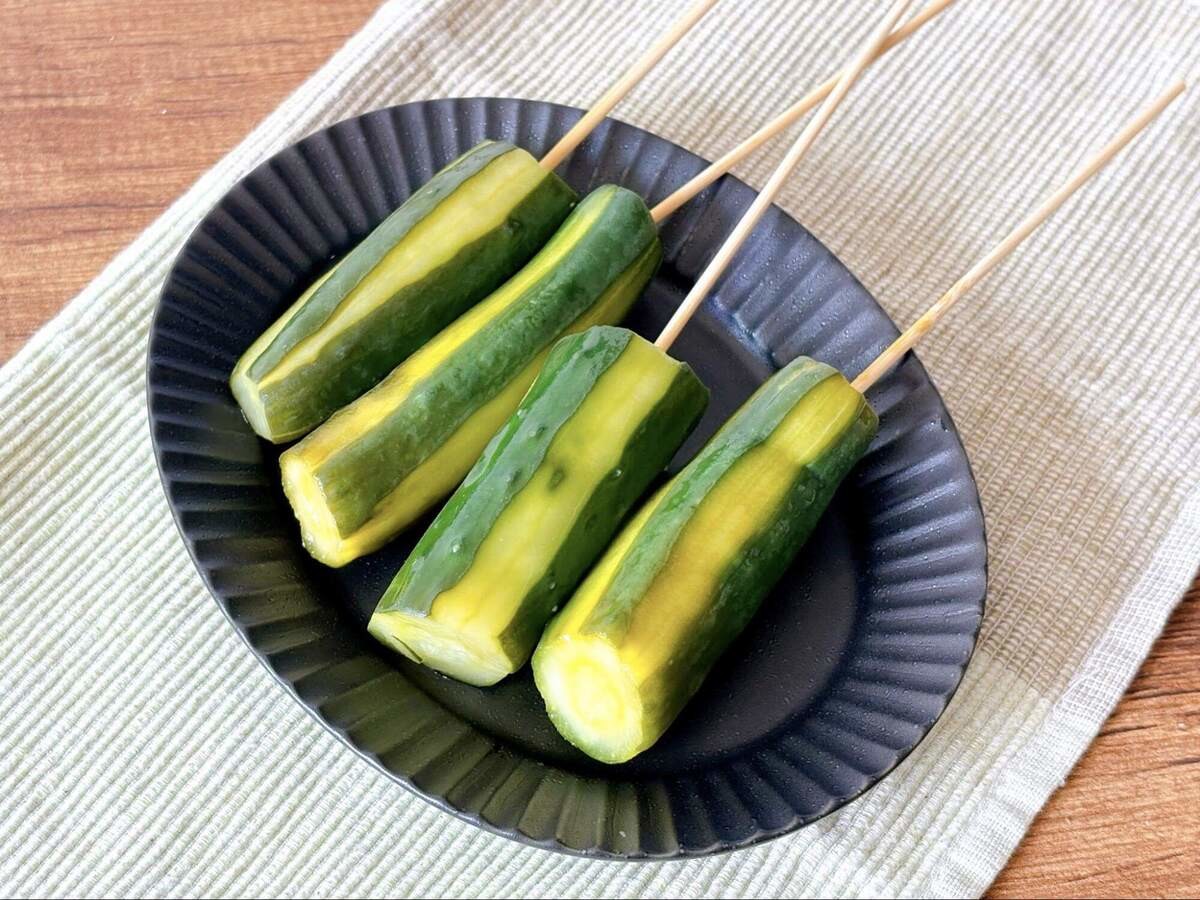 1番美味しくて簡単なきゅうりの一本漬けの作り方！