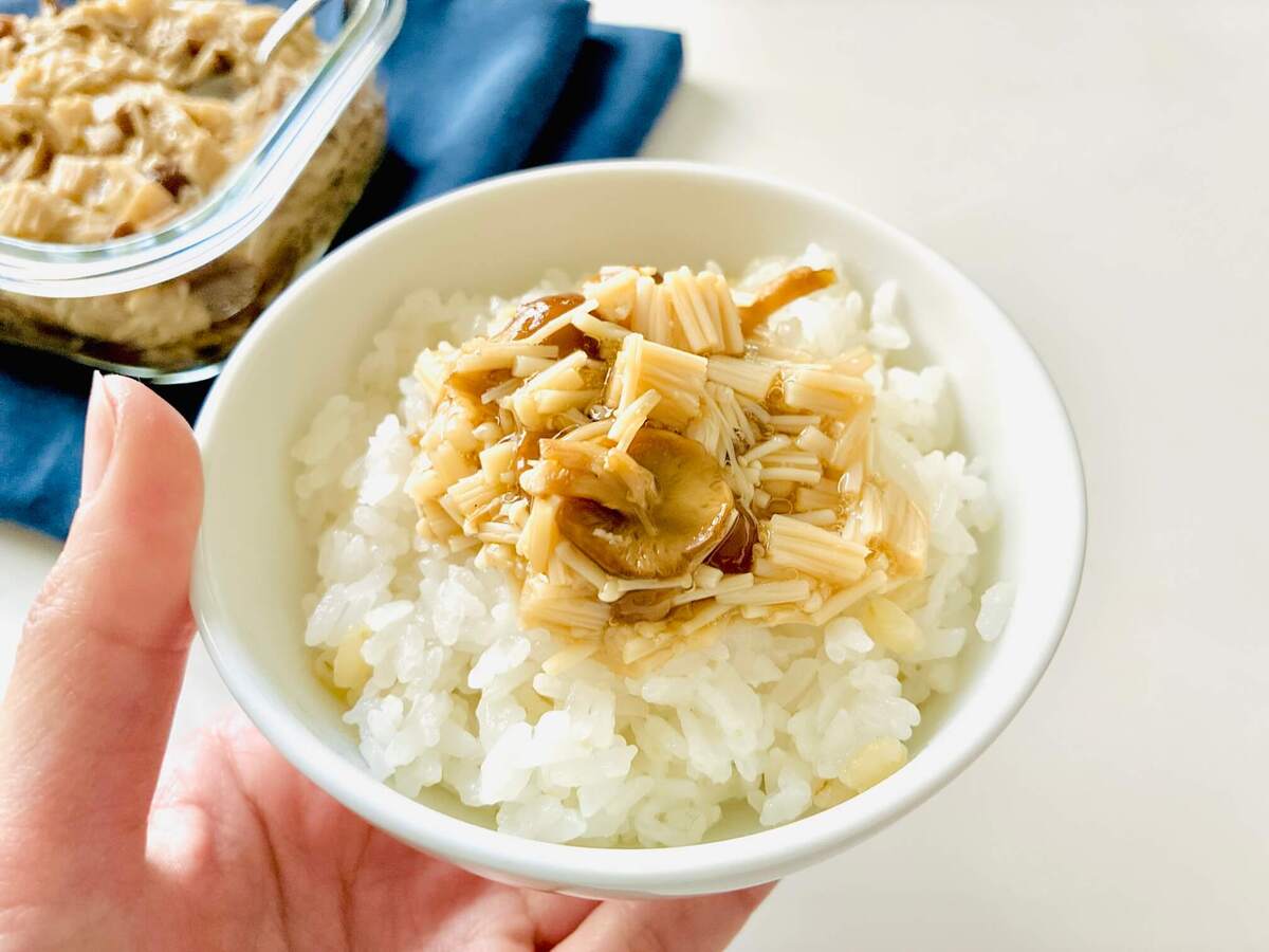 えのきだけとなめこ
