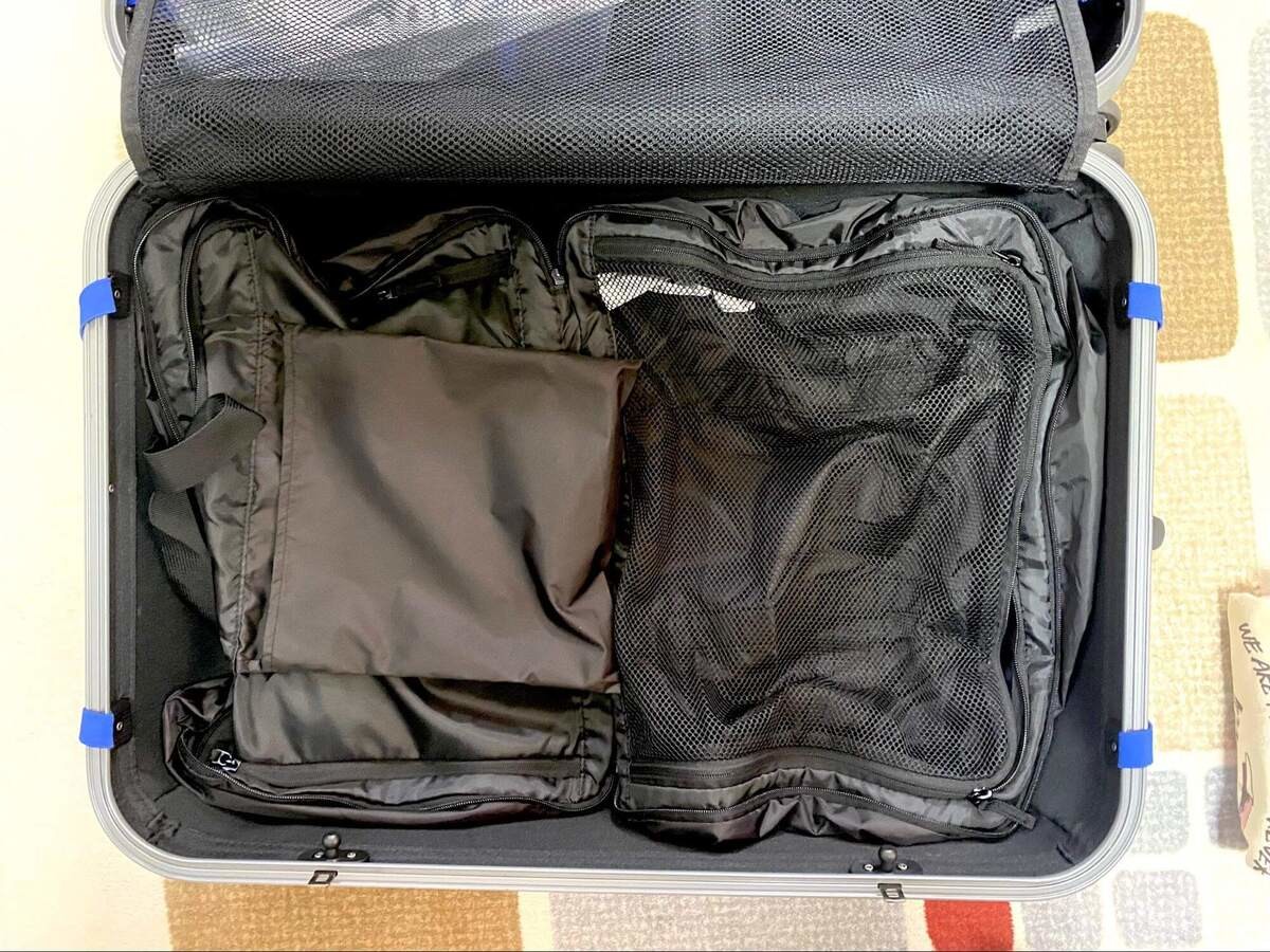 「旅行用ボストンバッグ」